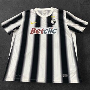 Juventus Jersey Home Football Shirt 2011 - 2012 Nike Dri-Fit Size Young XL